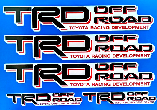 Toyota Racing Development Trd Off Road Decal Vinyl Stickers