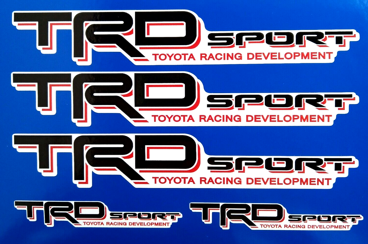 Toyota Racing Development Trd Sport Decal Vinyl Stickers