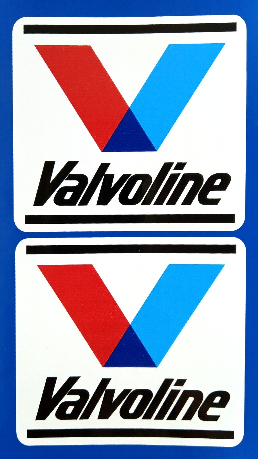 Valvoline Racing Oils Motorsport Decal Vinyl Stickers