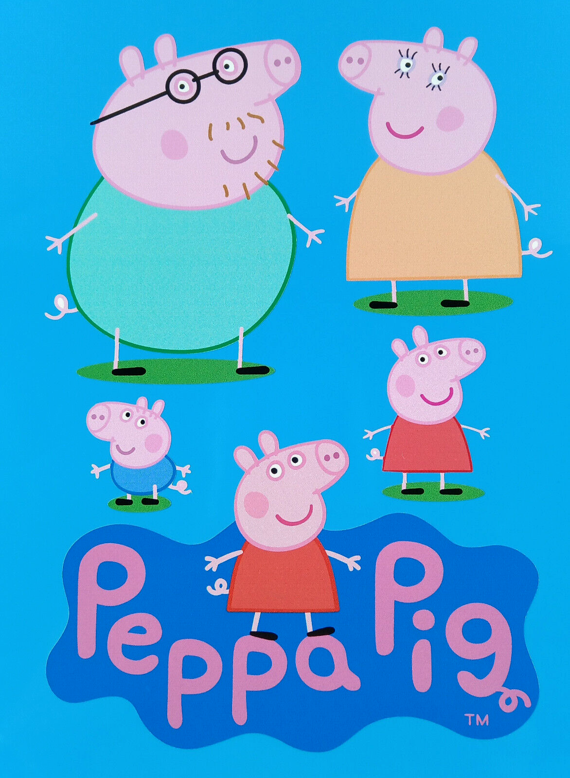 Peppa Pig Decal Vinyl Stickers