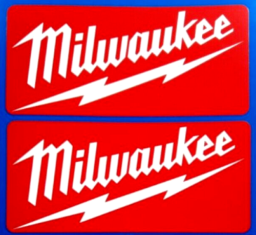 Milwaukee Tools Vinyl Stickers  Toolbox Workshop 200mm